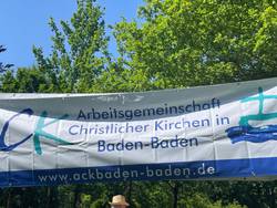 Impressionen vom Pfingstgottesdienst der ACK in der Lichtentaler Allee 2026